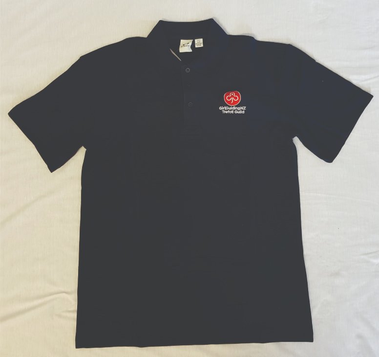 Trefoil Polo - Navy